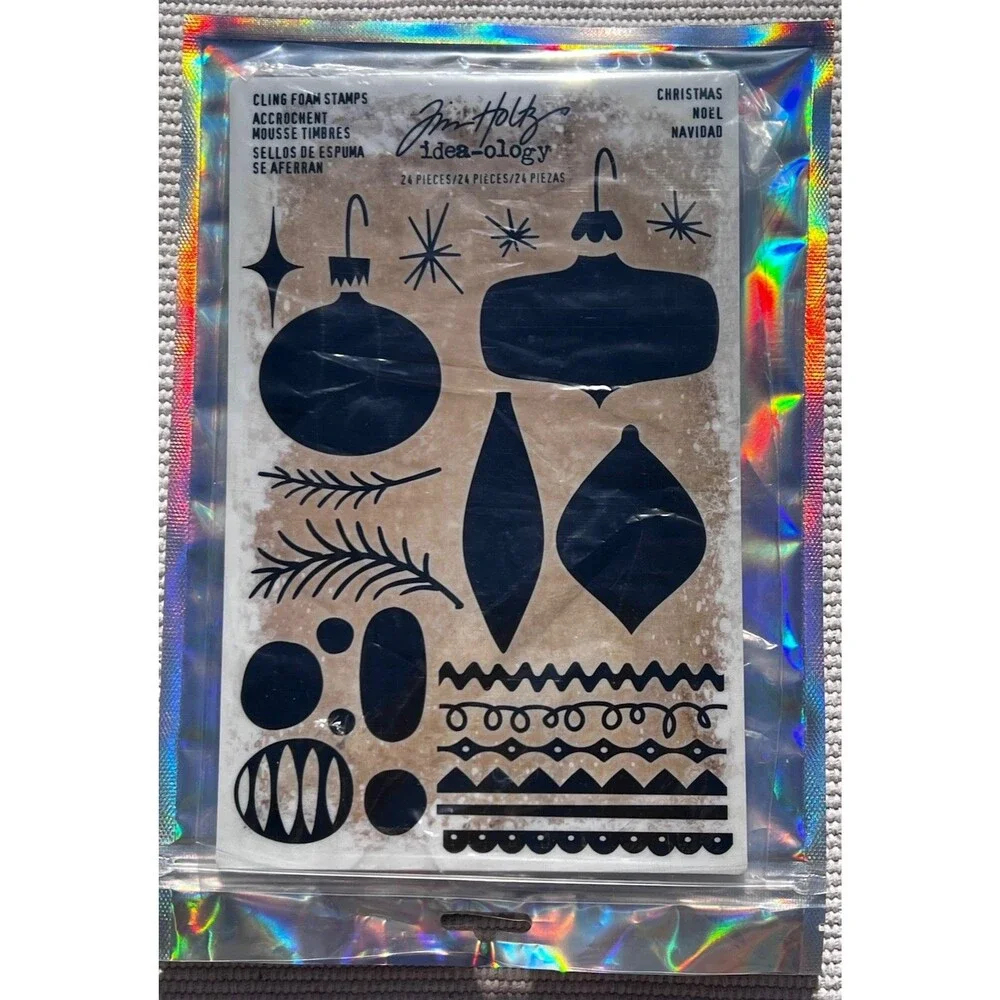 DESTASH : Tim Holtz Cling Foam Stamp 